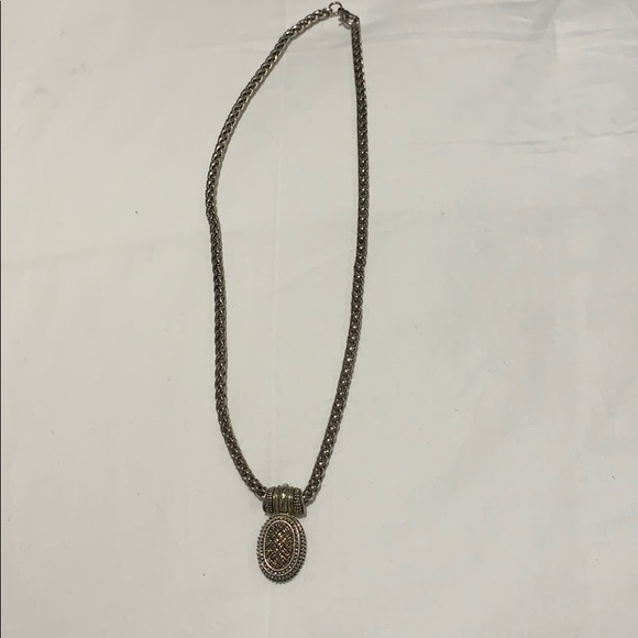 Silver necklace